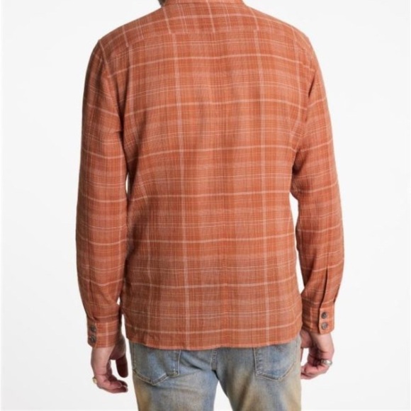 John Vartavos XXL men’s plaid shirt button down $368 - Picture 2 of 8